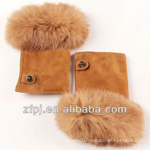 Short style fingerless leather gloves from PAIHUANG